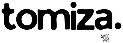 Tomiza logo negro